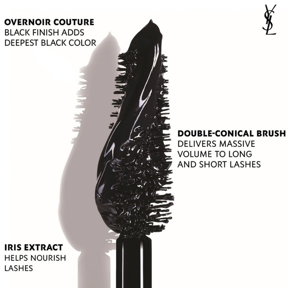 YSL LASH CLASH EXTREME VOLUME MASCARA - BLACK - Picture 3 of 11